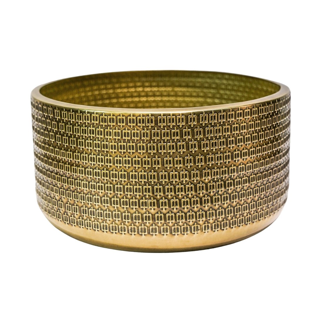 Thor Embossed Bowl Gold - Skandi London