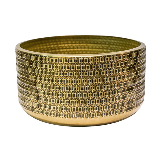 Thor Embossed Bowl Gold - Skandi London