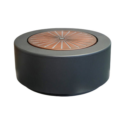Skandi London Large Water Feature with Light Display in Charcoal & Aged Copper - Skandi London