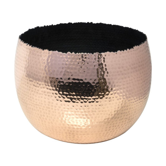 Ulrik Hammered Bowl Copper/Black - Medium - Skandi London