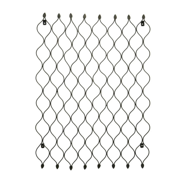 Outdoor Honeycomb Trellis Zinc H84cm W62cm - Skandi London