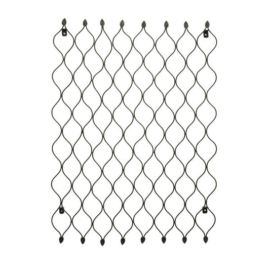 Outdoor Honeycomb Trellis Zinc H84cm W62cm - Skandi London