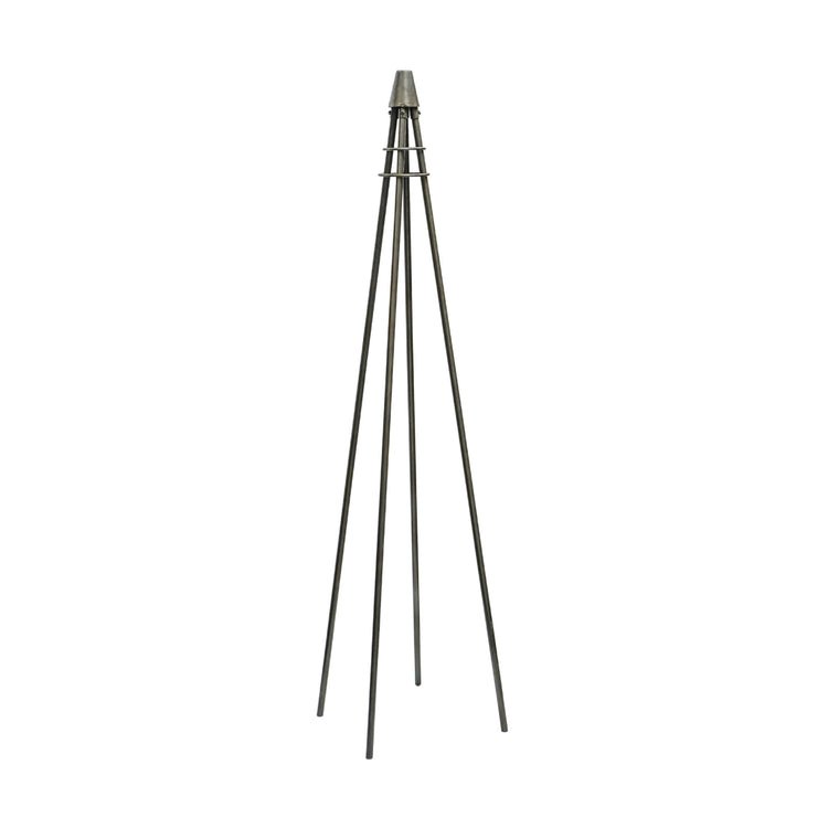 Outdoor Climber Tripod Zinc H120cm W30cm - Skandi London