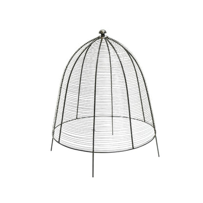 Outdoor Wired Plant Protector Zinc H55cm W47 - Skandi London