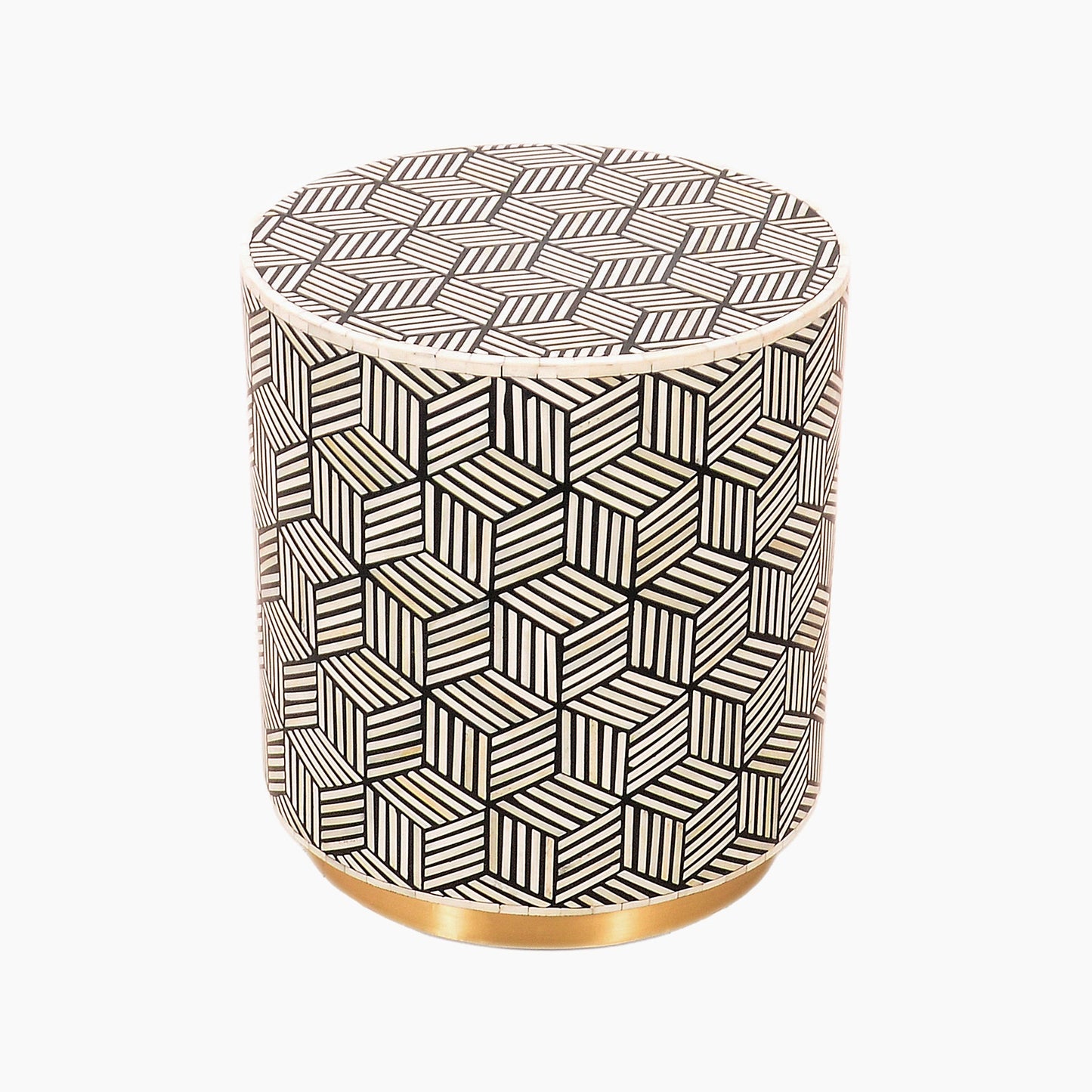 Richmond Bone Inlay End Table - Skandi London