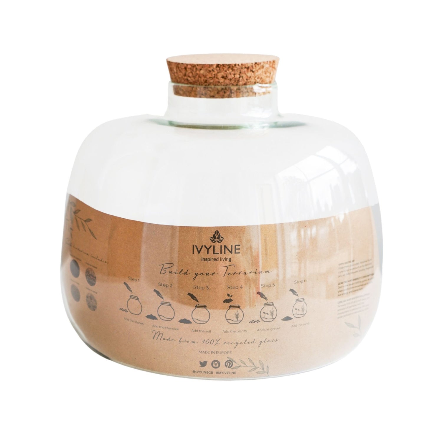 Asker Bowl Terrarium DIY Kit Large - Large - Skandi London