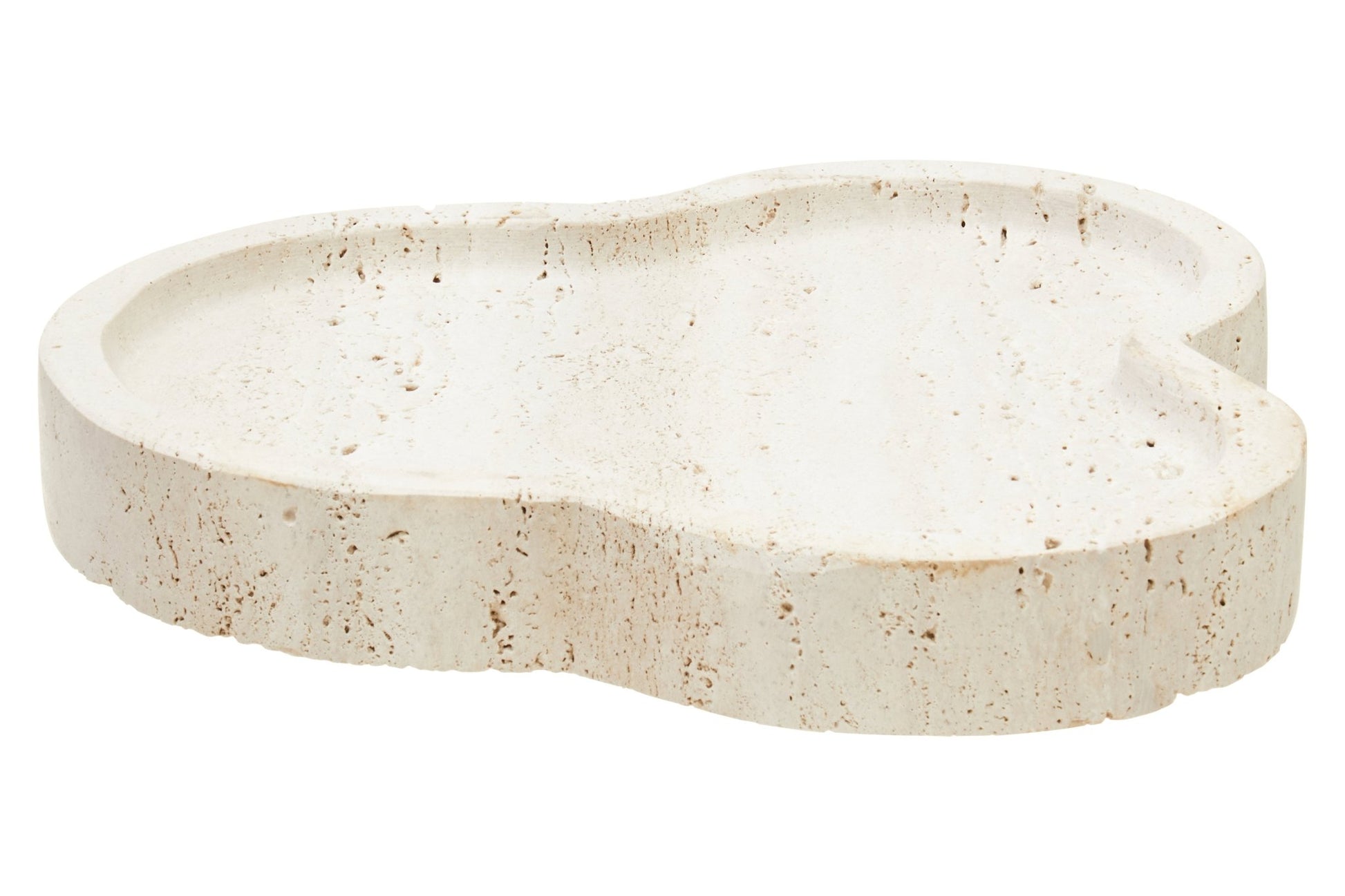 Ragnar Travertine Irregular Tray - Skandi London