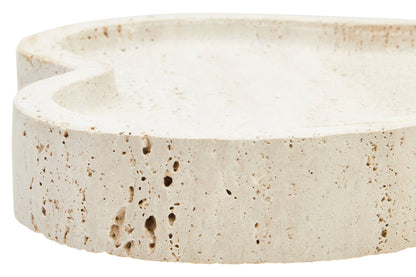 Ragnar Travertine Irregular Tray - Skandi London