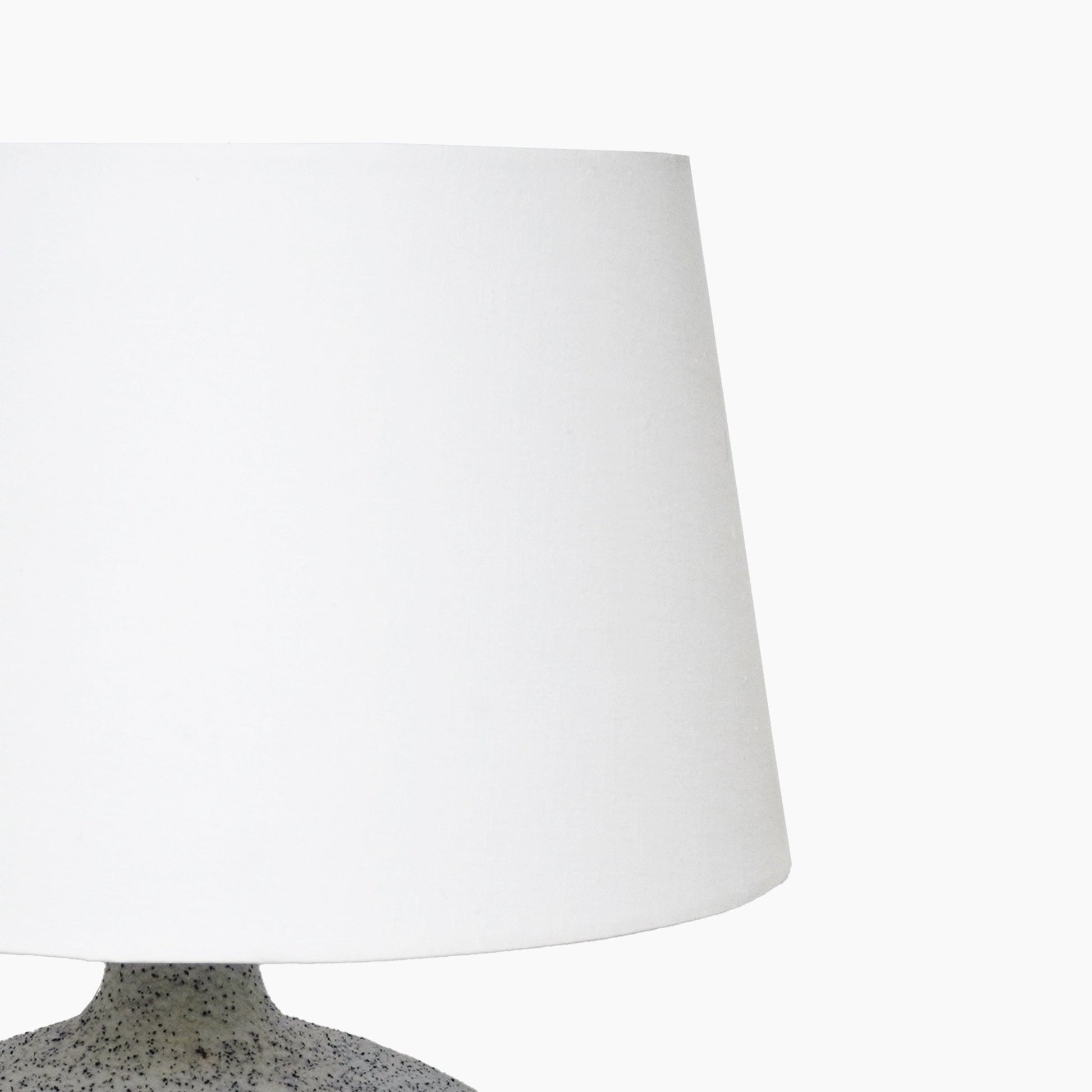 Tooting Textured Grey Metal Table Lamp - Skandi London