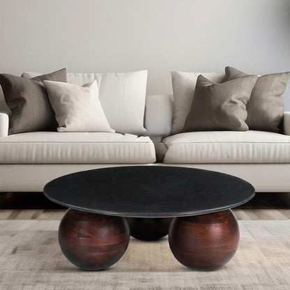 Soho Black Marble Top Coffee Table - Skandi London