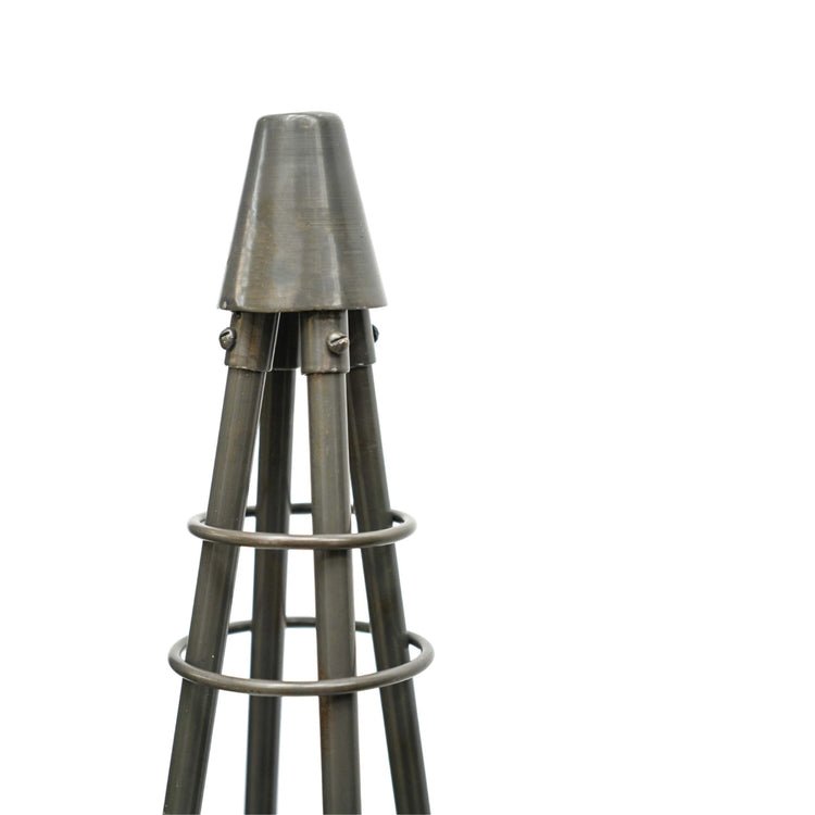 Outdoor Climber Tripod Zinc H120cm W30cm - Skandi London