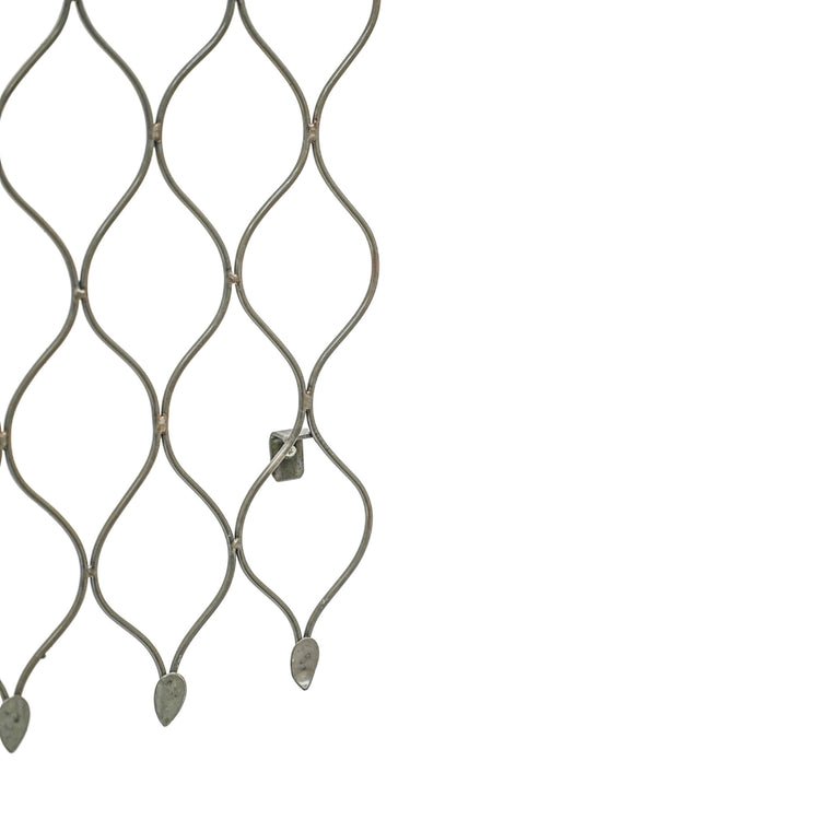 Outdoor Honeycomb Trellis Zinc H84cm W62cm - Skandi London