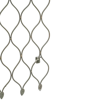 Outdoor Honeycomb Trellis Zinc H100cm W78cm - Skandi London