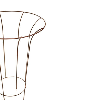 Outdoor Fluted Climber Bronze H55cm W40cm - Skandi London
