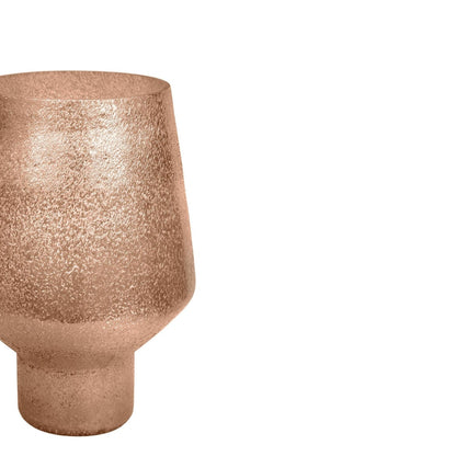 Avald Tall Curved Metallic Gold Vase Medium - Medium - Skandi London