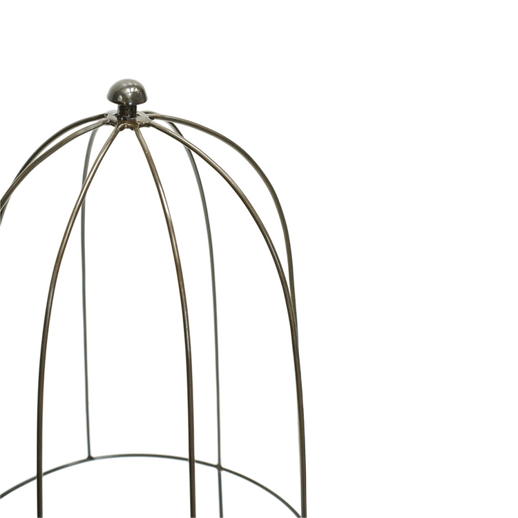 Outdoor Plant Support Zinc H60cm W36cm - Skandi London
