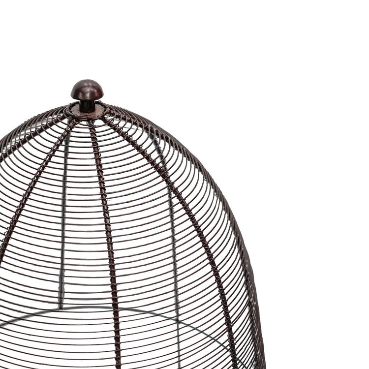 Outdoor Wired Plant Protector Bronze H55cm W47 - Skandi London