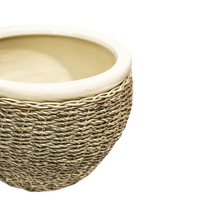 Seagrass Pot Cover Natural Nested set of 2 - Skandi London