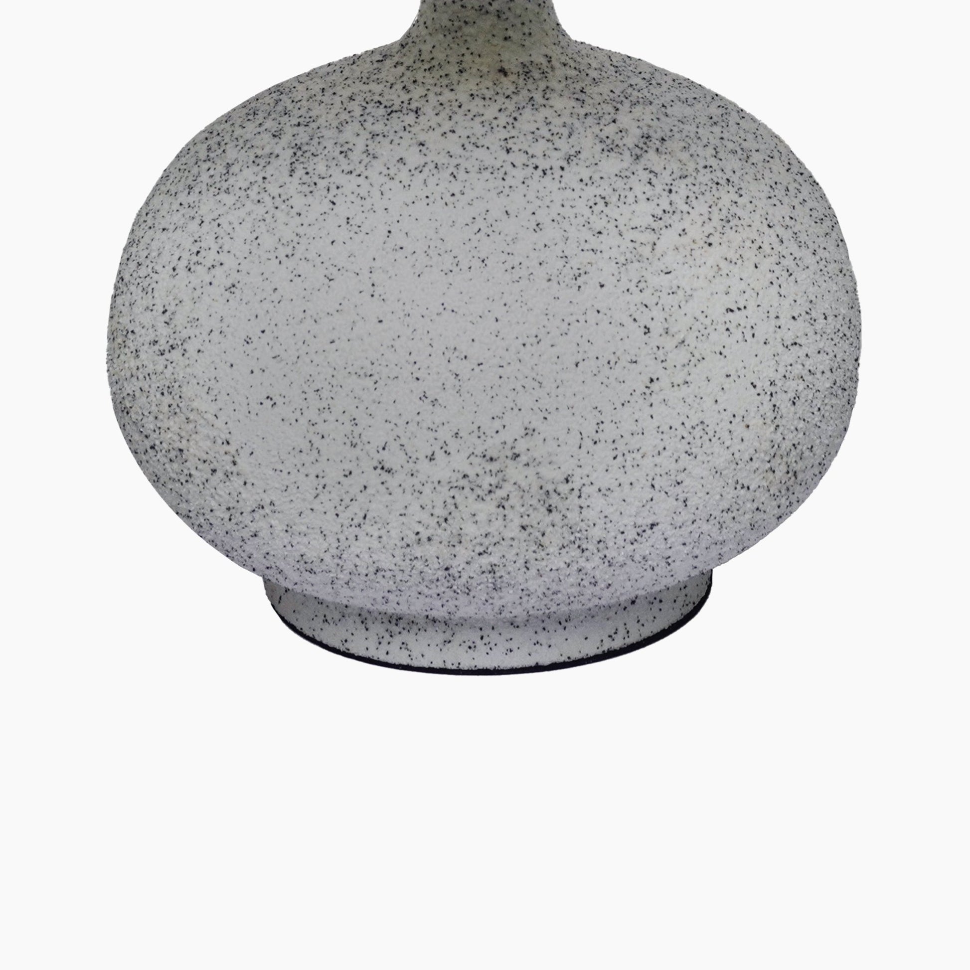 Tooting Textured Grey Metal Table Lamp - Skandi London