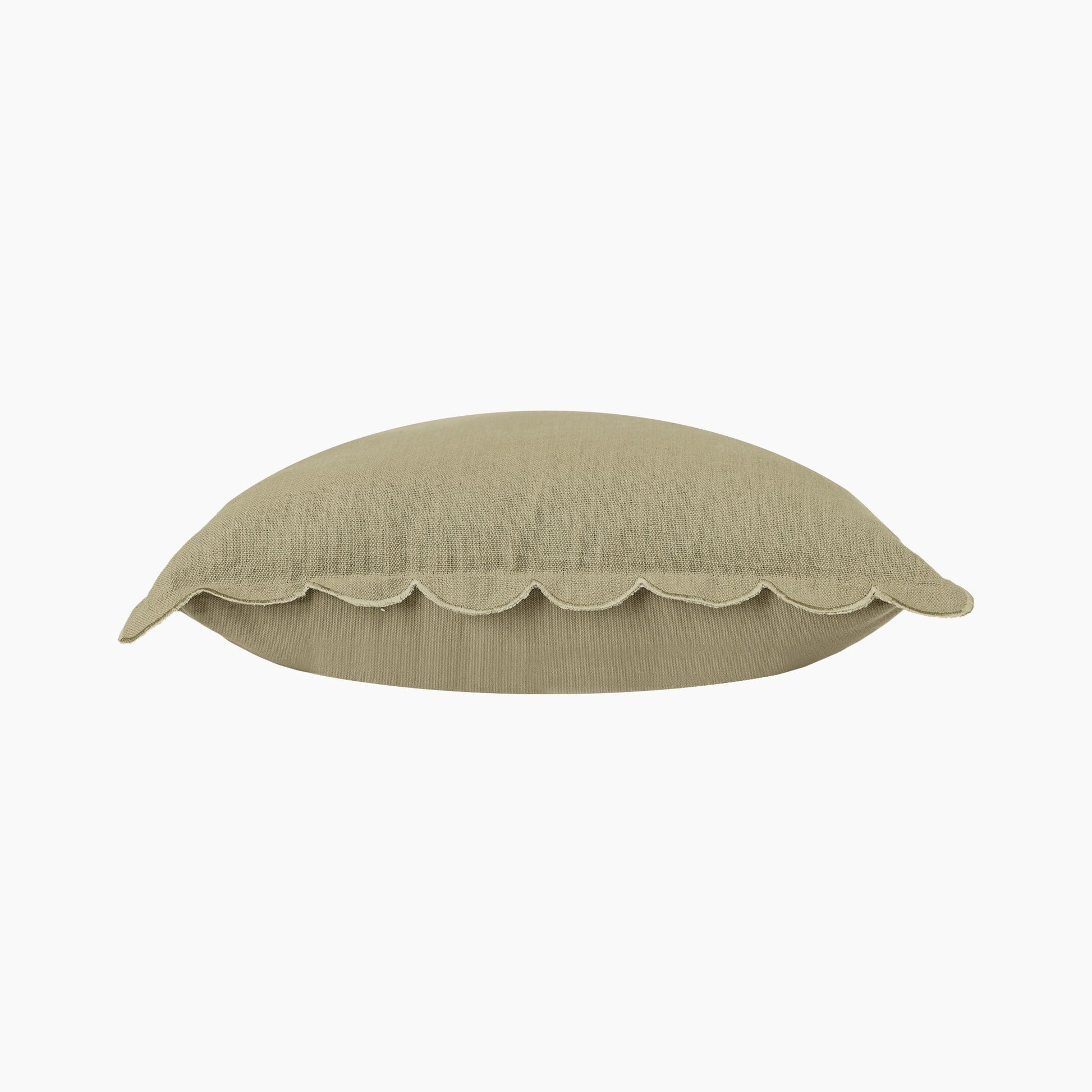 Holborn Cotton - Linen Olive Green Cushion - Skandi London