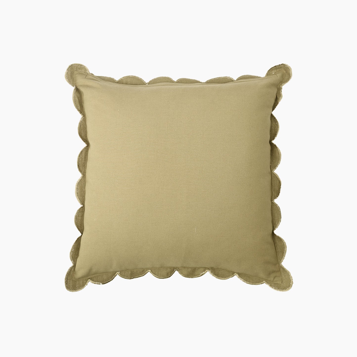 Holborn Cotton - Linen Olive Green Cushion - Skandi London