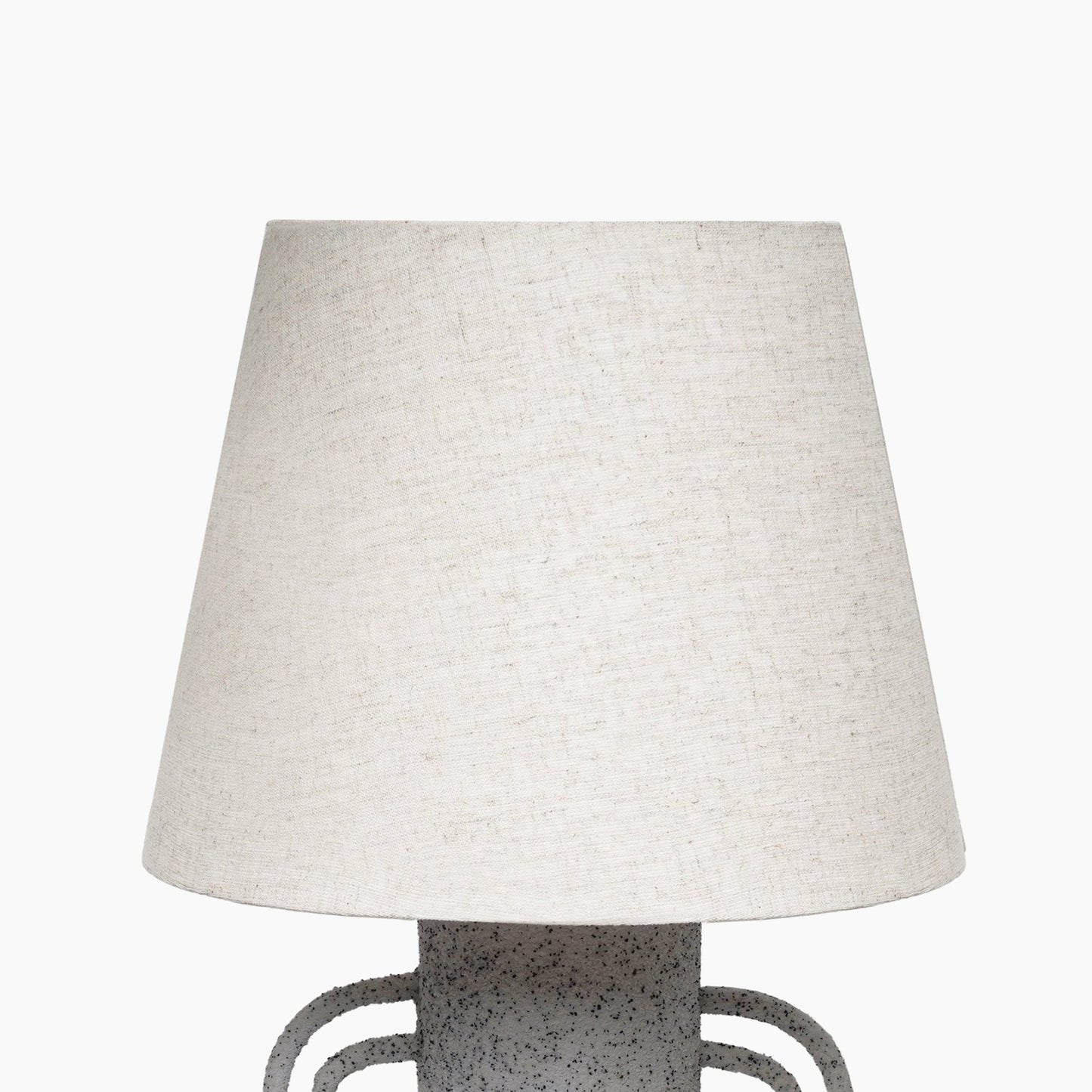 Dulwich Textured Grey Metal Table Lamp - Skandi London