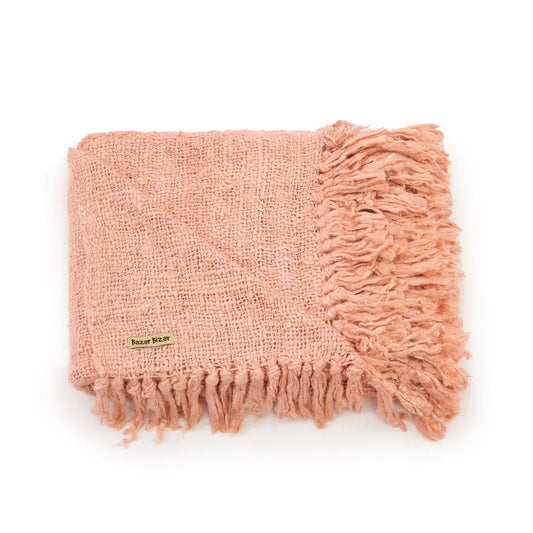 The s'il vous Plaid - Salmon Pink_40 - Skandi London