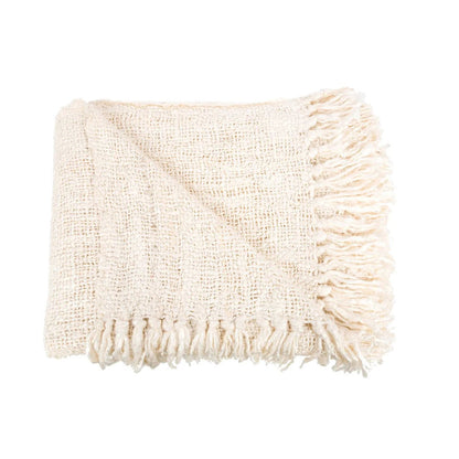 The s'il vous Plaid - Cream - Skandi London