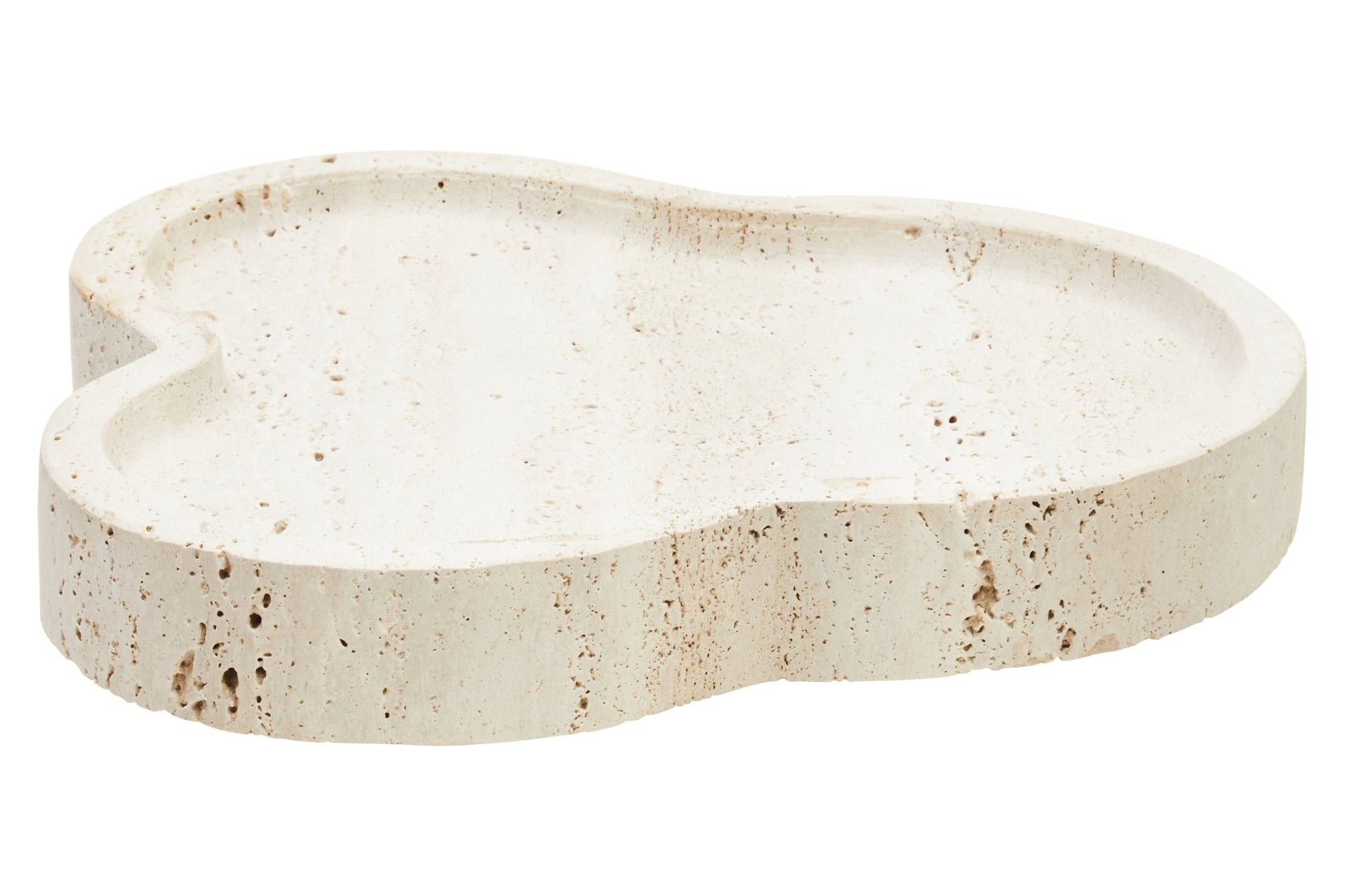 Ragnar Travertine Irregular Tray - Skandi London
