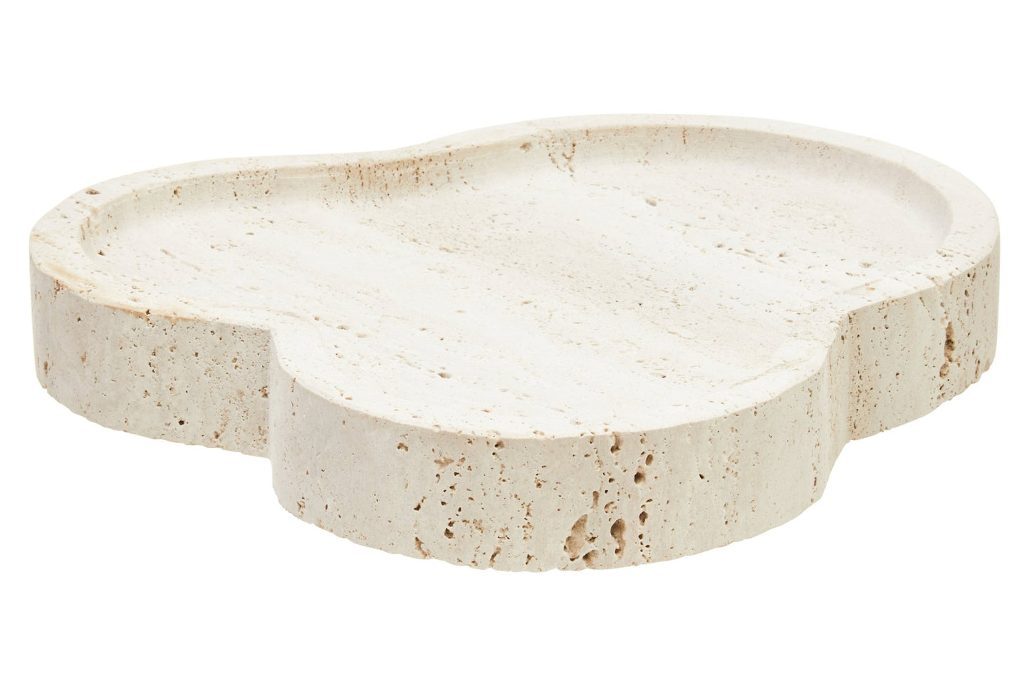 Ragnar Travertine Irregular Tray - Skandi London