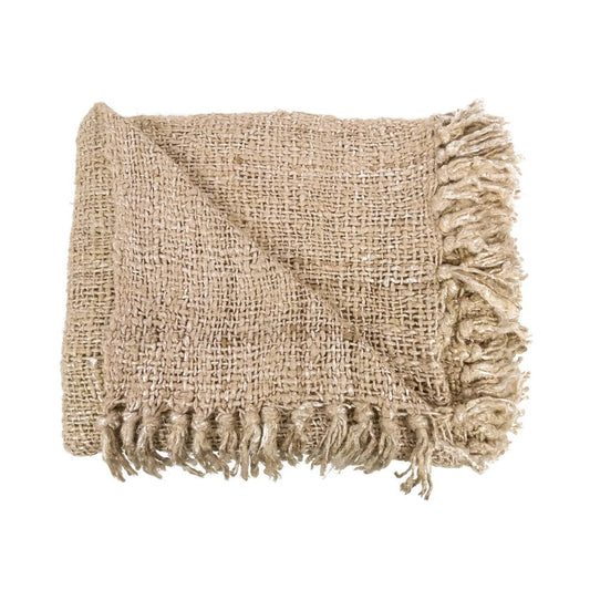 The s'il vous Plaid - Beige - Skandi London