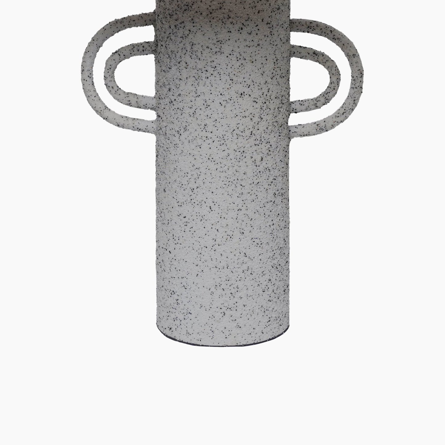 Dulwich Textured Grey Metal Table Lamp - Skandi London