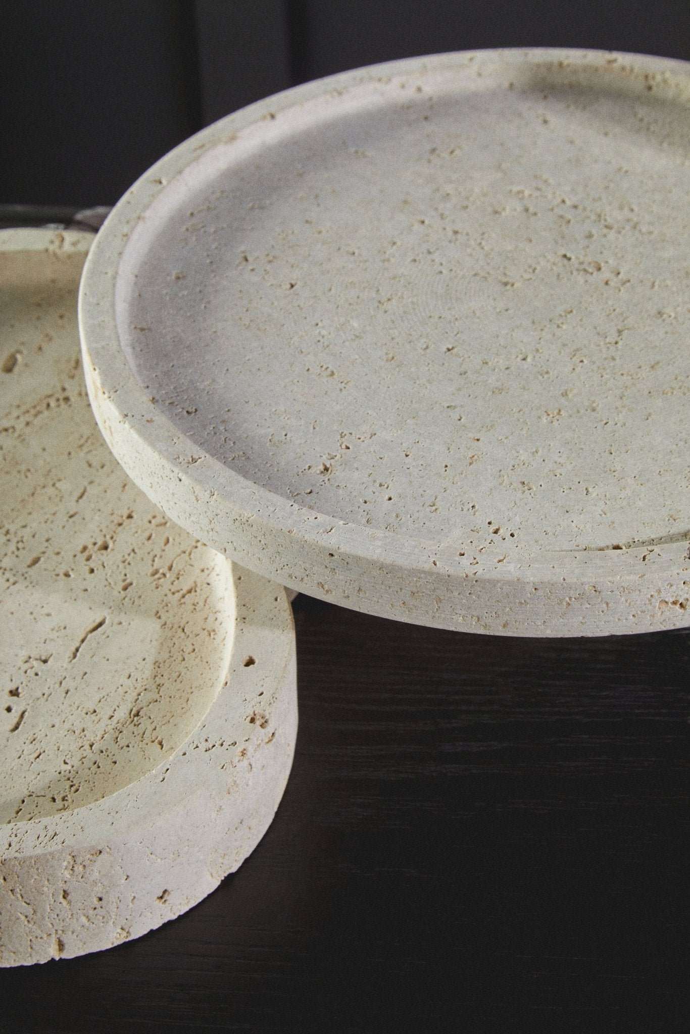 Ragnar Travertine Irregular Tray - Skandi London