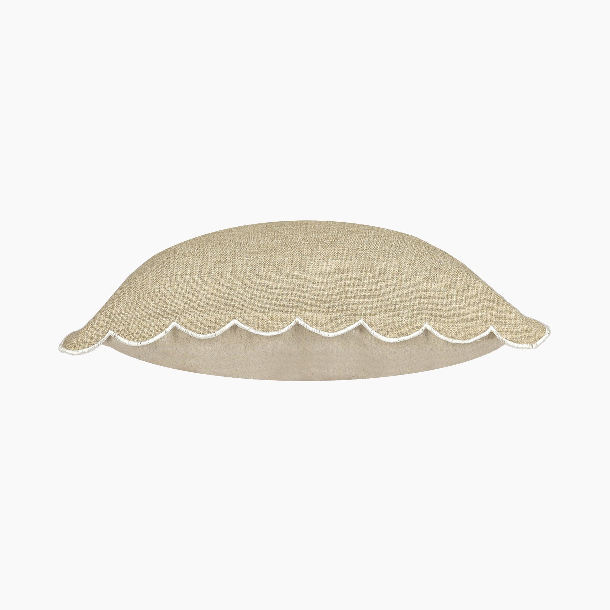 Holborn Cotton - Linen Beige Cushion - Skandi London