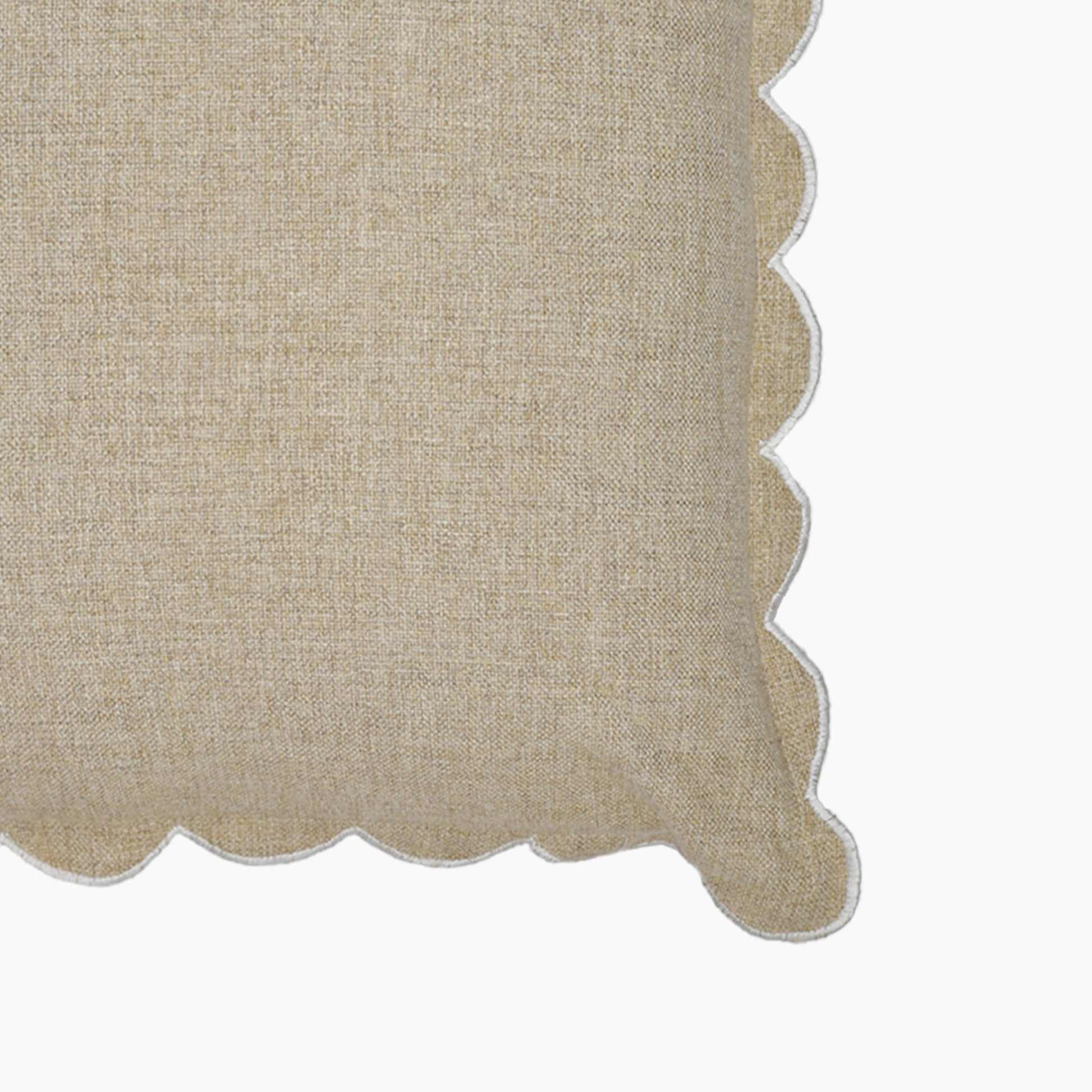 Holborn Cotton - Linen Beige Cushion - Skandi London