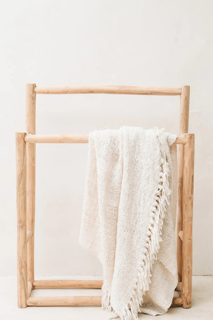 The s'il vous Plaid - Cream - Skandi London