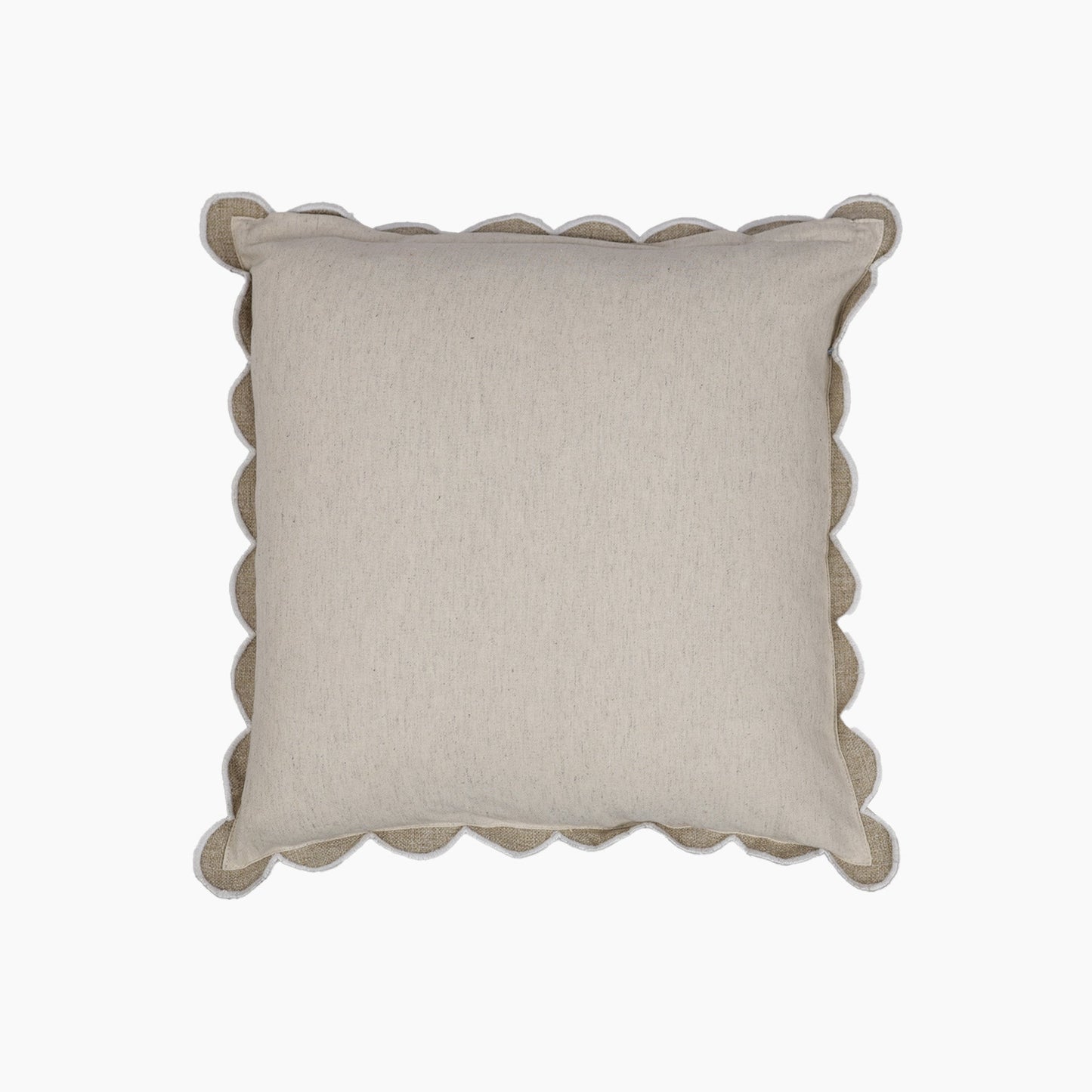 Holborn Cotton - Linen Beige Cushion - Skandi London