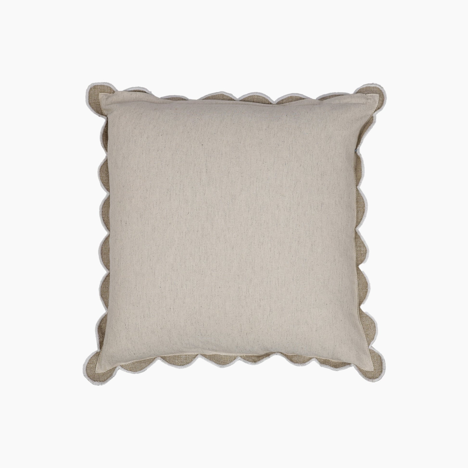 Holborn Cotton - Linen Beige Cushion - Skandi London