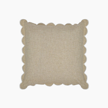 Holborn Cotton - Linen Beige Cushion - Skandi London