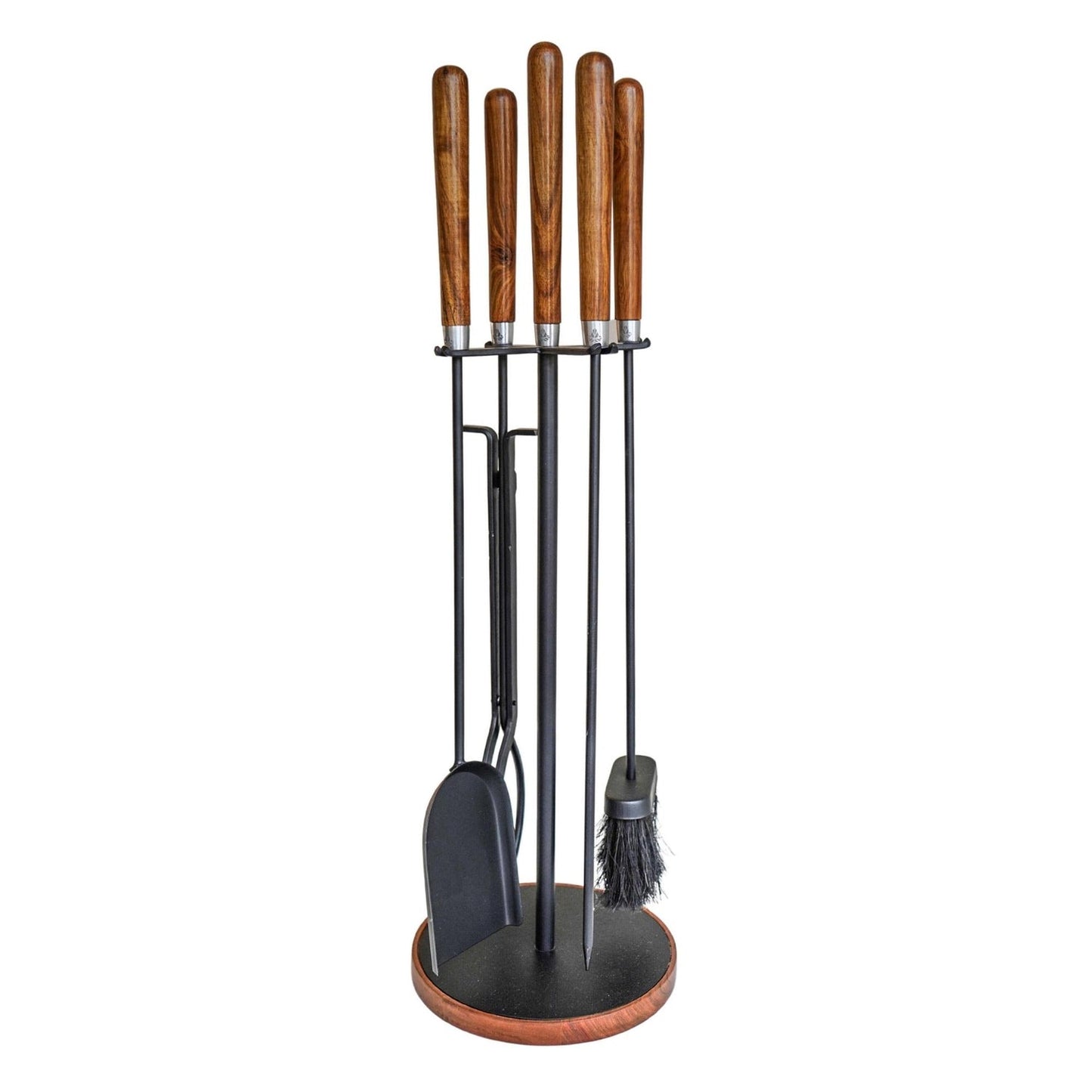 Haslev Wooden Handle Round Companion Set - Skandi London