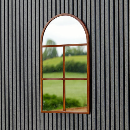 Tate Outdoor Mirror Natural Rust - Skandi London