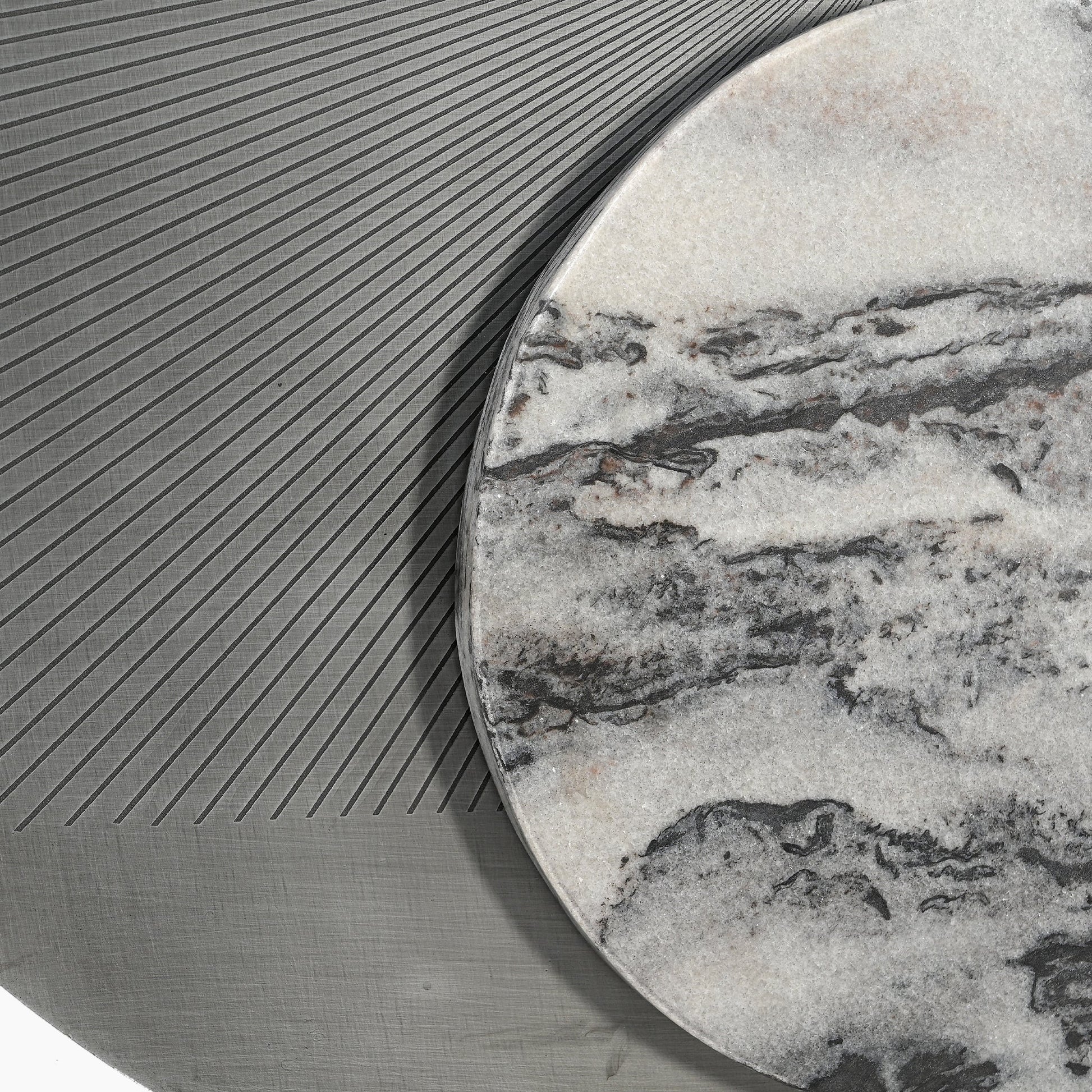Wembley Wall Panel With Marble Inlay (Set of 3) - Skandi London