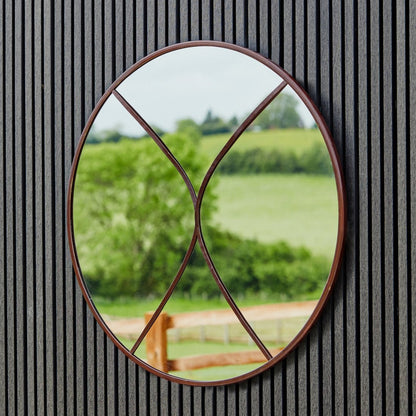 Wolter Outdoor Mirror Natural Rust - Skandi London