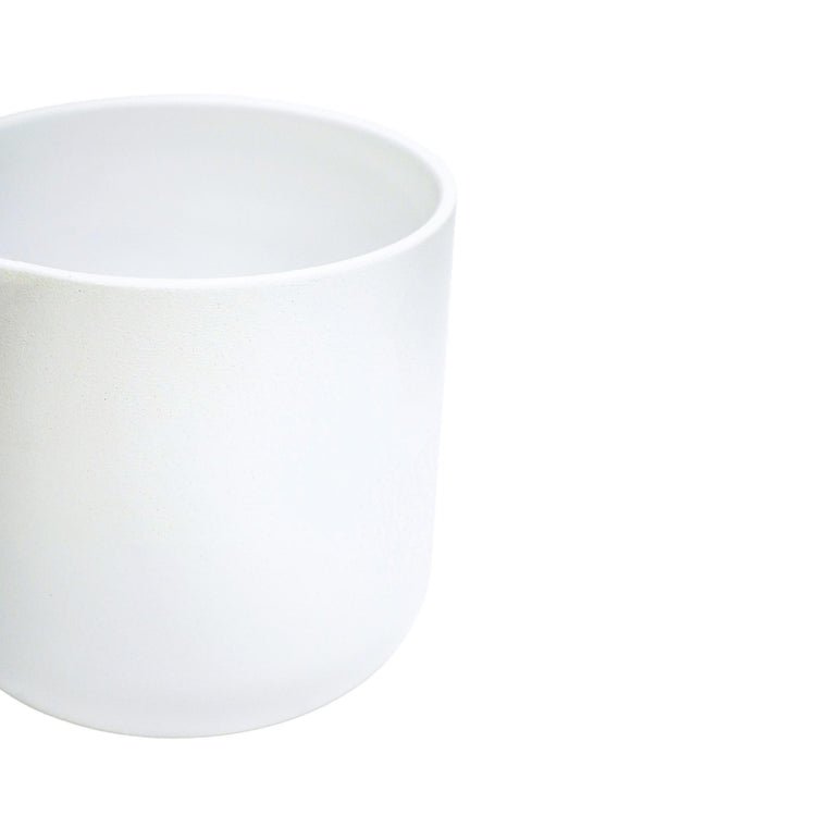 Lisbon Planter White H26Cm D26Cm - Skandi London