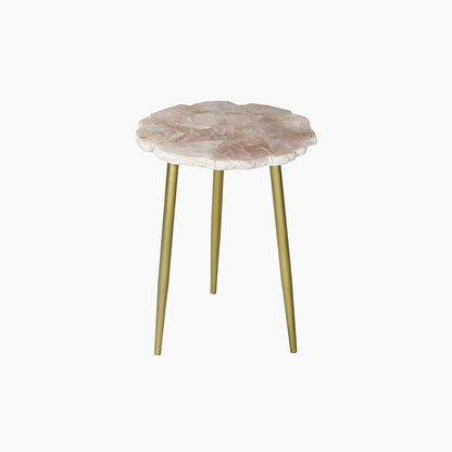 St James Rose Quartz End Table - Skandi London