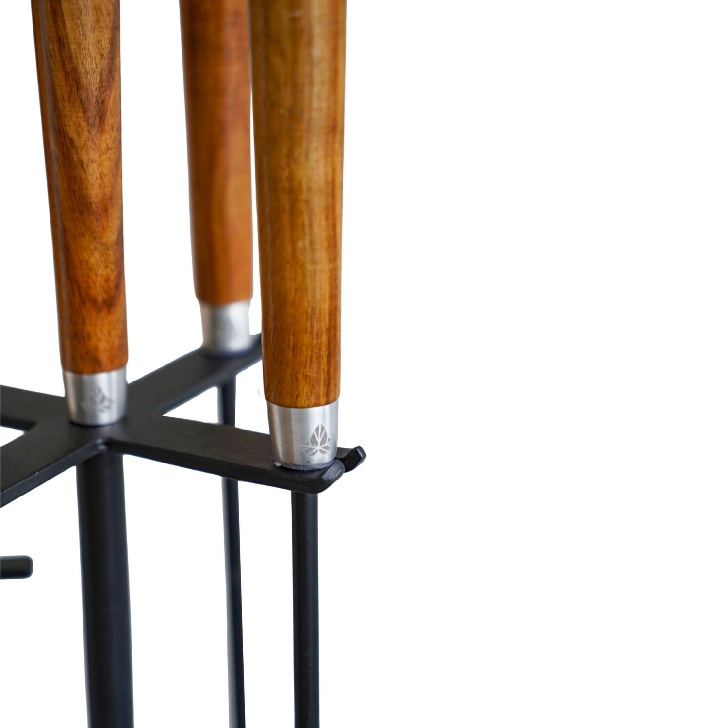 Haslev Wooden Handle Round Companion Set - Skandi London