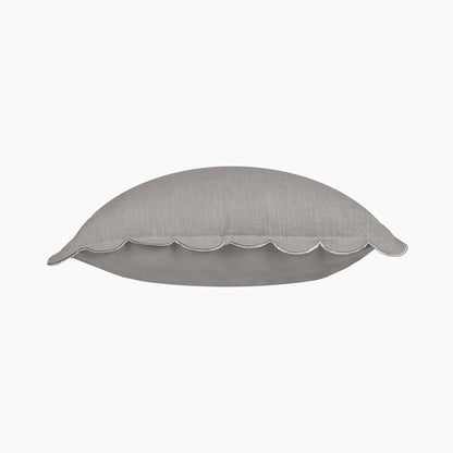 Holborn Cotton - Linen Grey Cushion - Skandi London