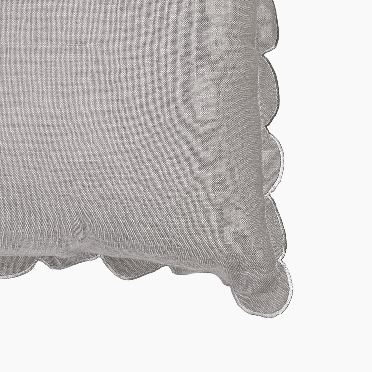 Holborn Cotton - Linen Grey Cushion - Skandi London