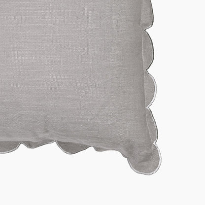 Holborn Cotton - Linen Grey Cushion - Skandi London