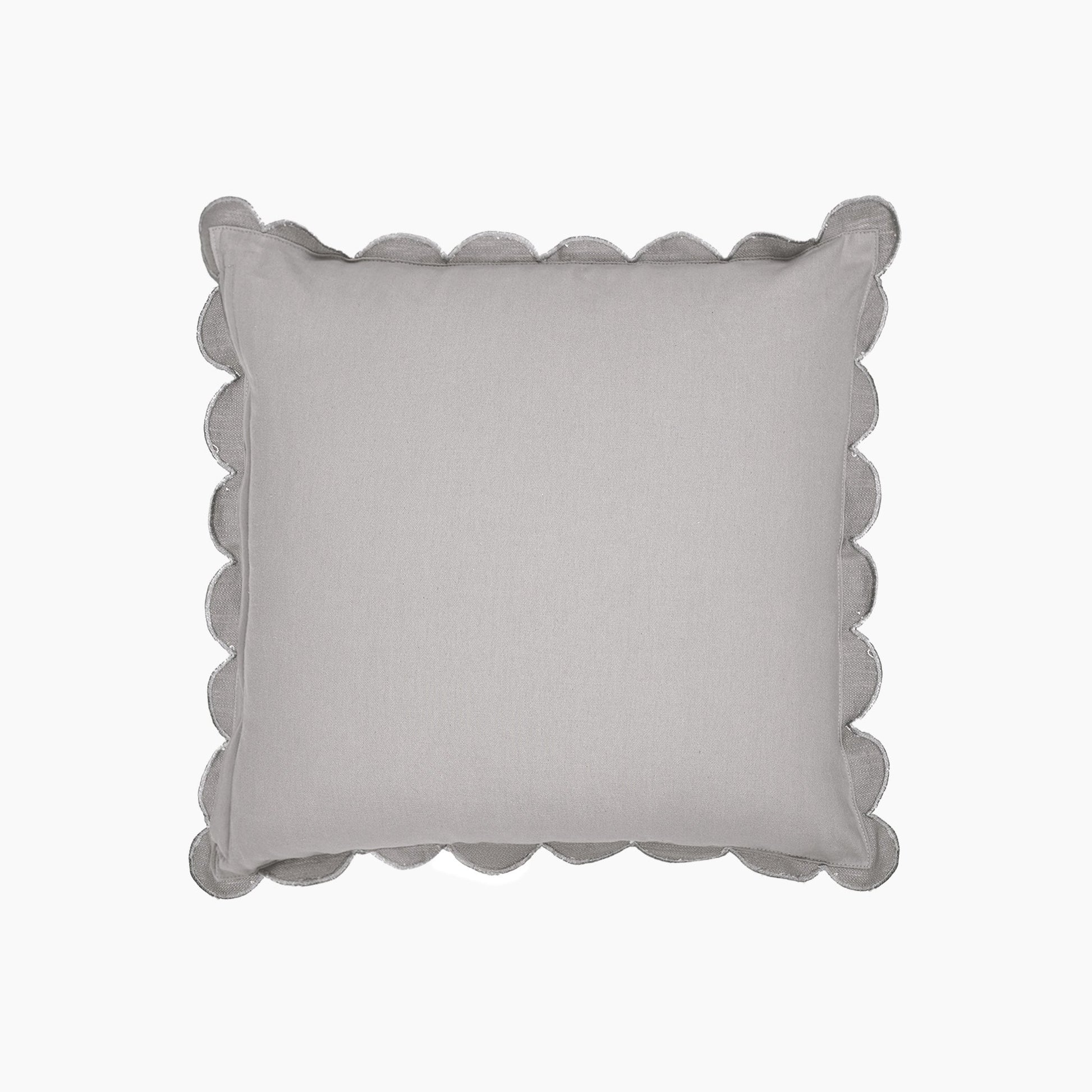 Holborn Cotton - Linen Grey Cushion - Skandi London
